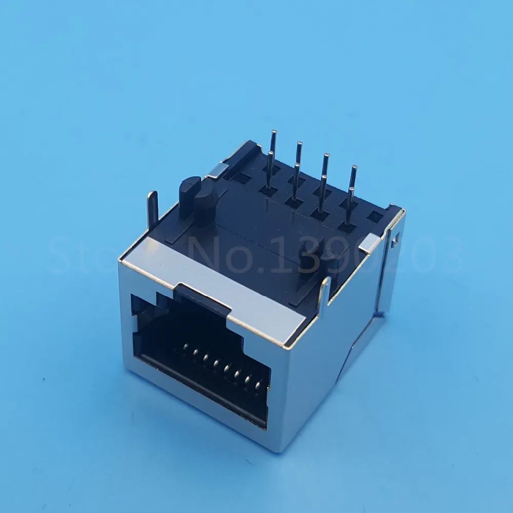 50 шт. RJ45 сети Ethernet 8P8C гнездо 8Pin DIP печатного монтажа разъем|connector 8pin|connector ethernetconnector