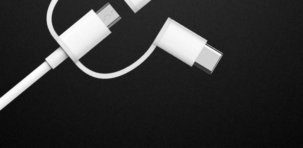 Xiaomi 3 в 1 кабель для передачи данных 100 см MFI для Lightning Micro usb type-C официальная сертификация для Android и iPhone