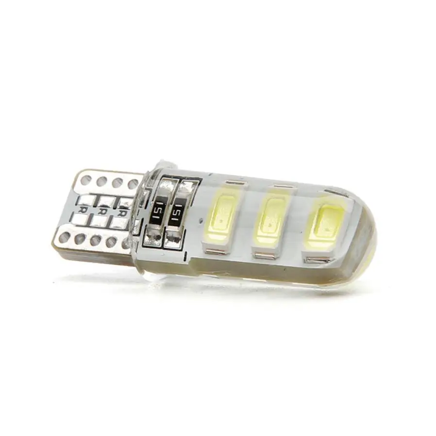 2 шт. T10 W5W водонепроницаемый 5730 6 SMD клиновой номерной знак боковой указатель