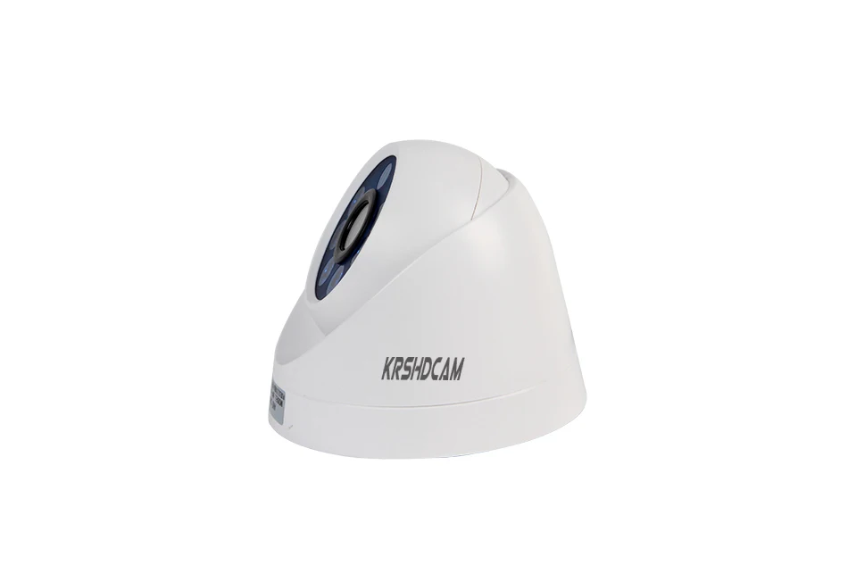 KRSHDCAM 4CH AHD видеонаблюдения DVR Системы 20 м ИК 2 шт. 1080 P CCTV Камера Купол Крытый дома