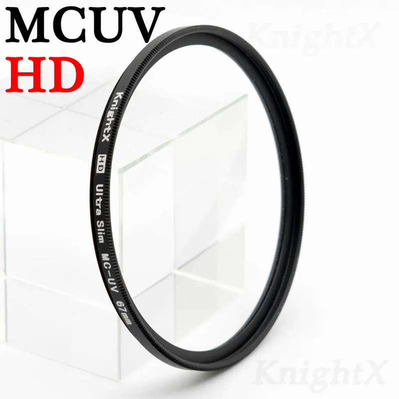 KnightX FLD UV CPL ND2 ND4 ND8 Star gnd фильтр объектива камеры для canon eos sony nikon Набор для фото 500d цвет 18-135 свет 1300d 70d - Цвет: HD MCUV