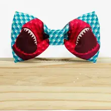 Повседневные новые мужские модные оригинальные галстук ручной работы с принтом акулы зеленая Роза шафер, свадебная одежда для Жениха Лучший корейский