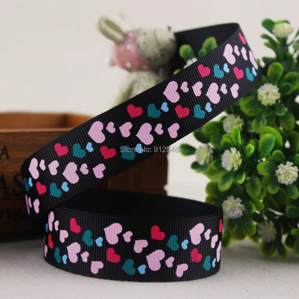 7/8 ''любовь Слоны печатных grosgrain ленты, Аксессуары для одежды, ручной работы материалы одежды, WM12823