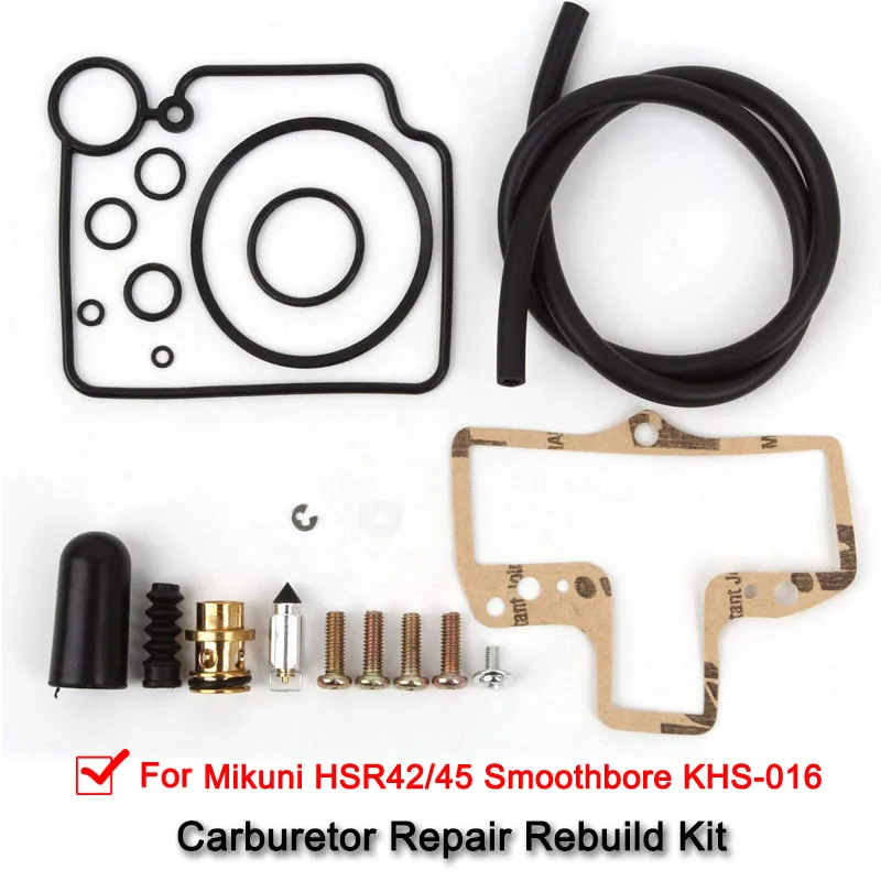 

Carburetor Rebuild Kit Repair for Mikuni HSR42/45 Smoothbore KHS-016