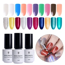 BORN PRETTY одношаговый УФ-Гель-лак красочный замачиваемый Маникюр УФ-гель для дизайна ногтей лак для ногтей гель лак 5 мл Базовое покрытие