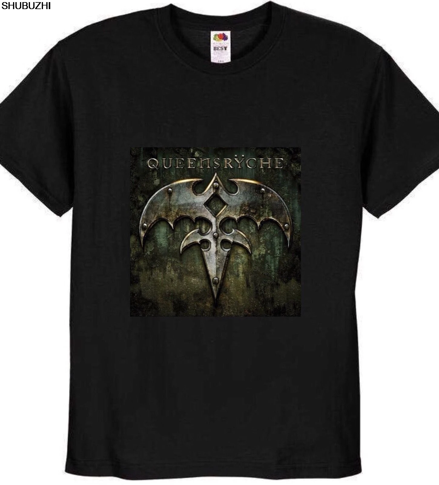 QUEENSRYCHE BAND ALBUM BLACK T SHIRT BRAND NEW TOP COTTONin TShirts from Men's Clothing on