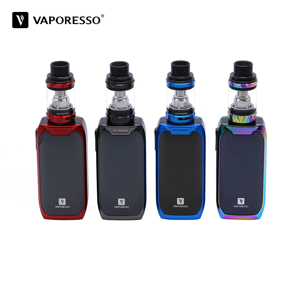 

Original Vaporesso Revenger Kit with Revenger 220 Mod and NRG Tank 2ML/5ML Mesh Drip Tip Revolutionary IML Design Vape Kit E-cig
