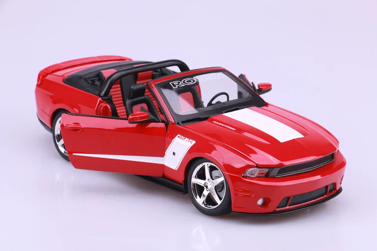 Коллекционная 1:18 Die-Cast Car Modles сплав Авто мобильные автомобиля спортивный автомобиль mkd3 2010 Ford Mustang 427R игрушечный автомобиль для детская