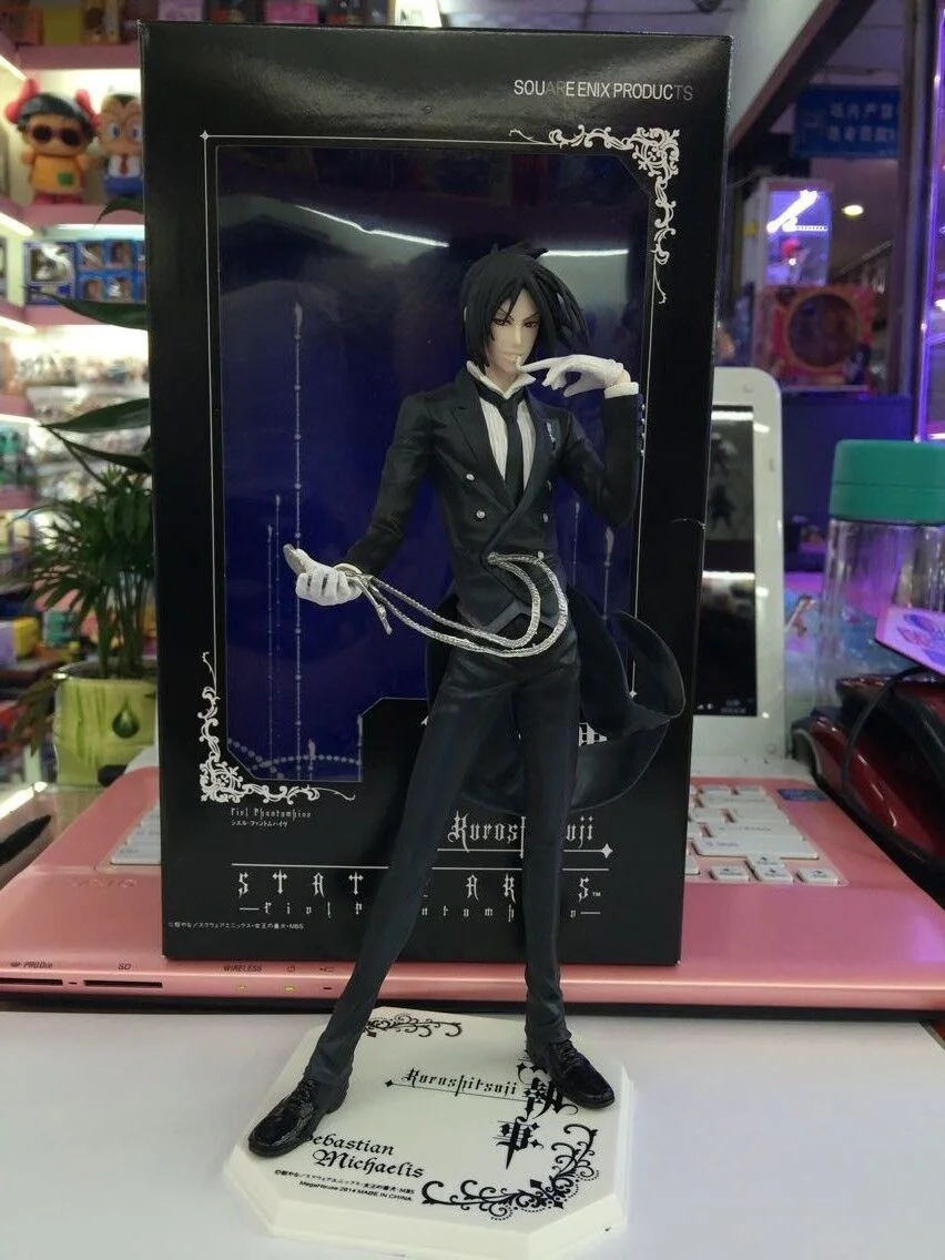 Черный Дворецкий Kuroshitsuji ARTFX J Себастиан микаелис Рисунок 20 см|Игровые фигурки и