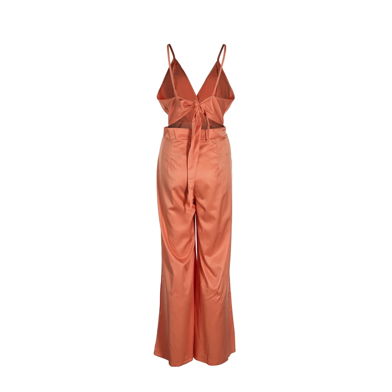 Sexy Women Sleeveless V Neck Jumpsuit Playsuit Backless Wide Leg Pants Jumpsuits Clubwear 2018 Summer Womens Pure Color Bodysuit Sexy Women Sleeveless V Neck Jumpsuit Playsuit Backless Wide Leg Pants Jumpsuits Clubwear 2018 Summer Womens Pure Color Bodysuit