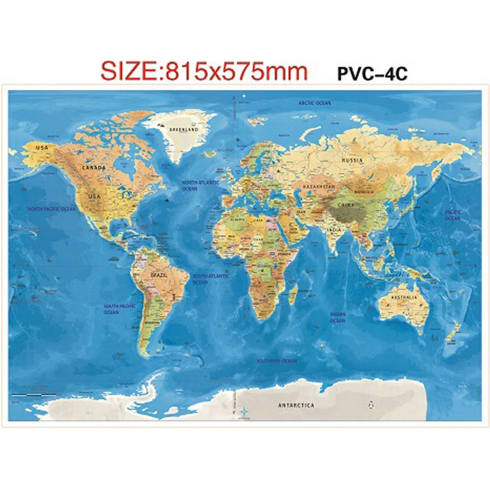 2 шт. 59,4x82,5 см Скретч Карта мира океан издание путешественники исследователи офисные принадлежности материалы для социальных исследований плакат подарки