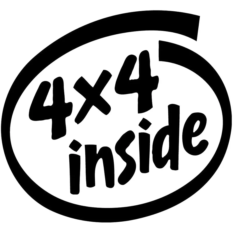 

15.5X14.3CM 4X4 INSIDE Originality Vinyl Decal Car Sticker Car Window Trunk Auto-styling Exterior Accessories for LAND ROVER