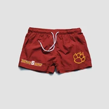 Мужские пляжные шорты с принтом медвежьей лапы размера плюс, трусы-боксеры с изображением медведя, трусы-боксеры, 5 цветов, Размеры M, L, XL, XXL