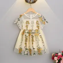 Малышей рождественское платье зеленый костюм в Дети копчения свободные платья для девочек праздничные платья Одежда для девочек платье