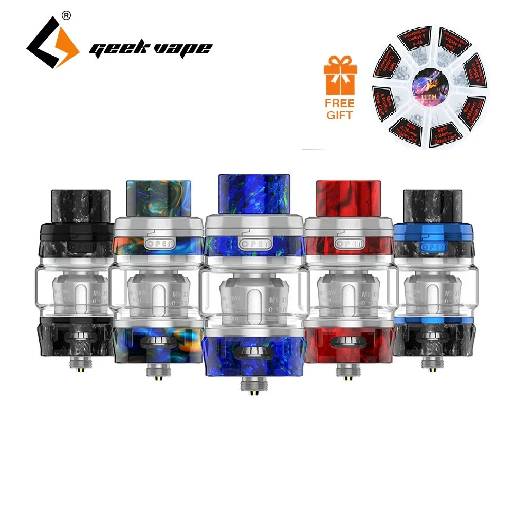

Free Gift Coil!!! Original Geekvape Alpha Sub Ohm Tank Vape Tank for Nova Mod Innovative MeshMellow Coil System vs Zeus Dual RTA