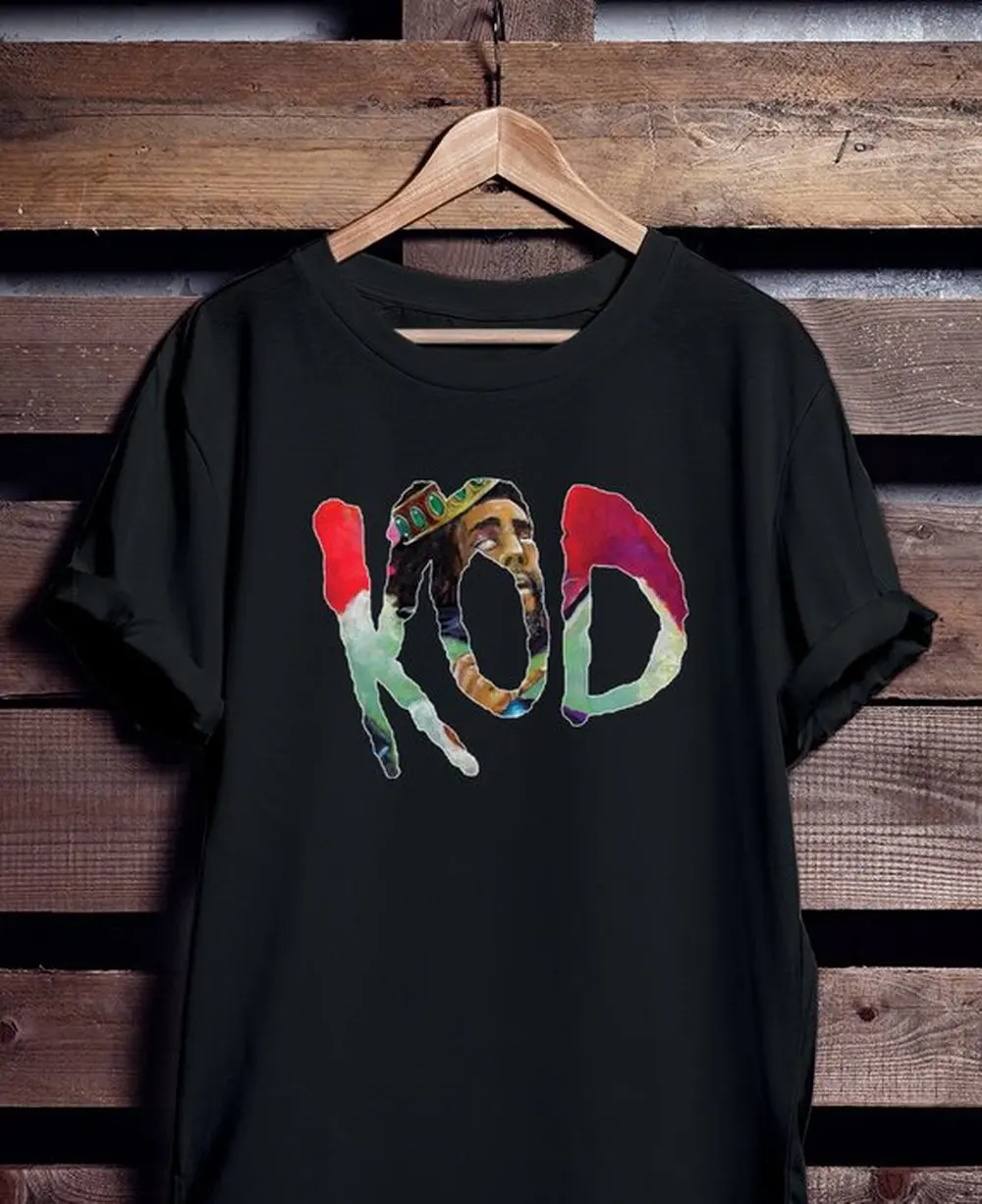 Футболка с коротким рукавом J Cole Dreamville King | Мужская одежда