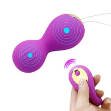 Waterproof Wireless Remote Control Touch Vibrators Kegel Exercise Ben Wa Balls Vaginal Trainer Vibrating Egg Sex Toys for Women