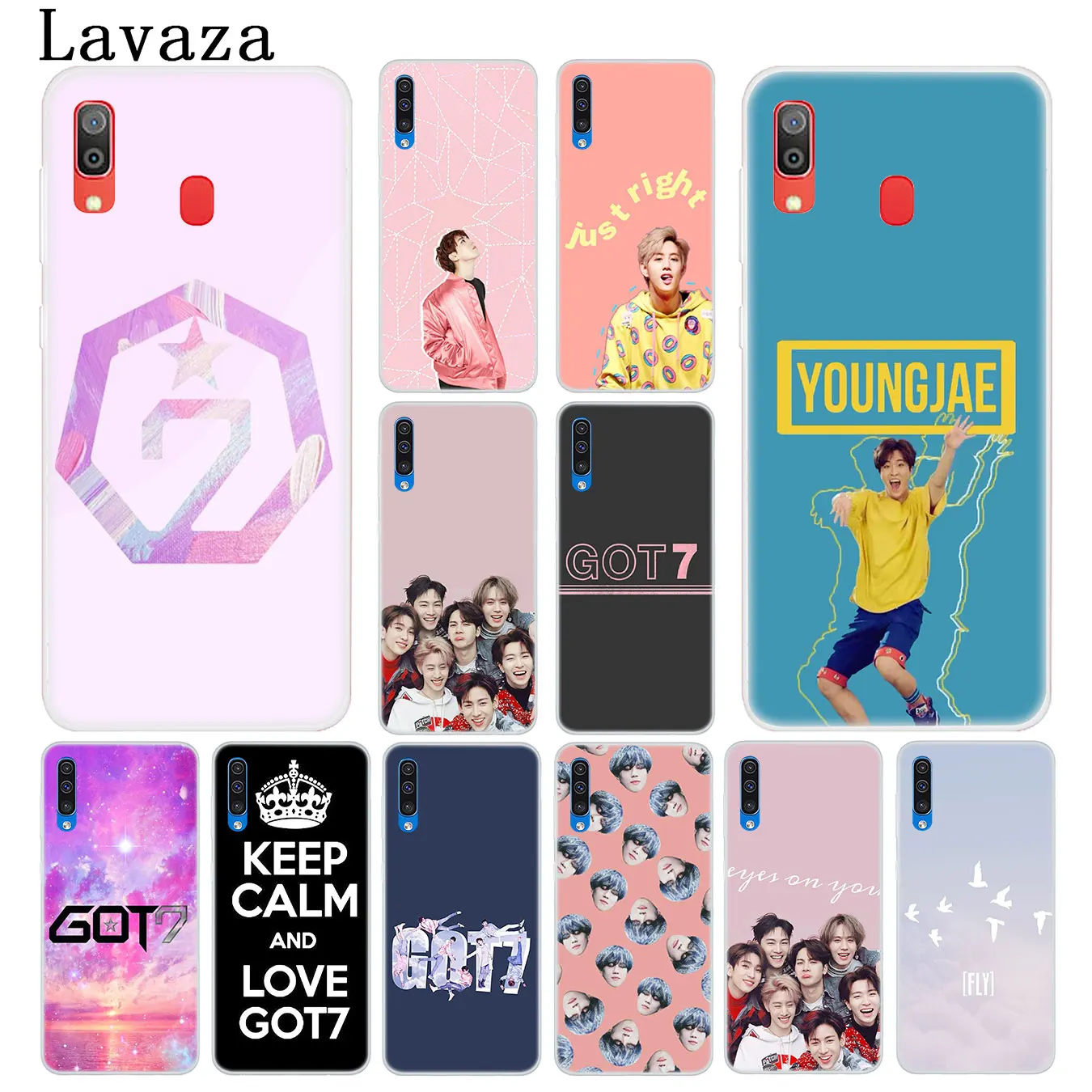 Чехол для телефона Lavaza kpop got7 JinYoung Jackson Mark Samsung Galaxy A20E M40 M30 M20 M10 A10 A20 A30 A40 A50 A60 A70 S |