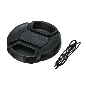 

Mayitr 1pc 52mm Front Len Cap Universal Snap-On Lens Hood Caps for Cameras New