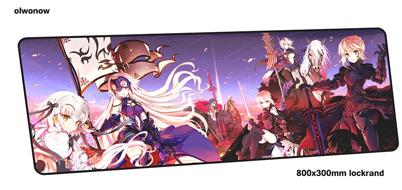 Fate pad мышь высокого класса computador коврик для мыши 800x300x2 мм padmouse locrkandmousepad эргономичный гаджет офис настольные коврики