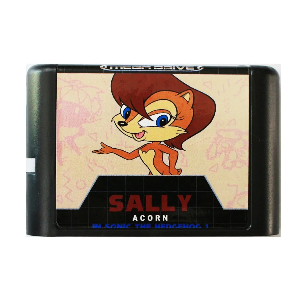 Игровая карта Sonic Sally 16 bit MD для Sega Mega Drive SEGA Genesis|Картриджи| |