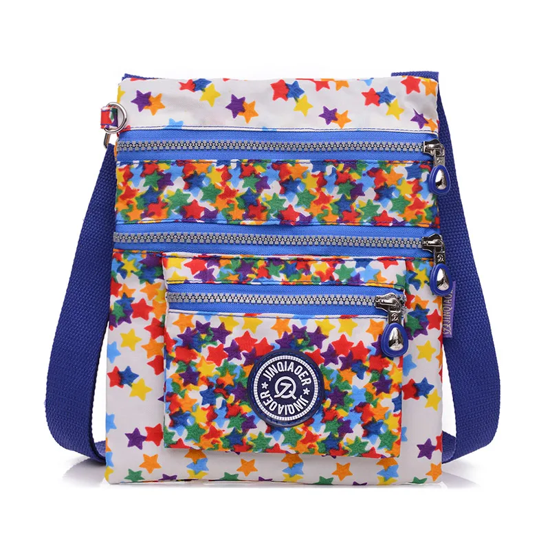 Женская сумка-мессенджер, высокое качество, женские сумки, сумка на плечо для женщин, нейлоновые сумки через плечо, женские сумочки, сумки - Цвет: Colorful Stars