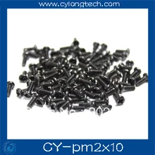 Горячая Распродажа! 300 шт/cctv винты для камеры, круглая головка PM2* 10 мм