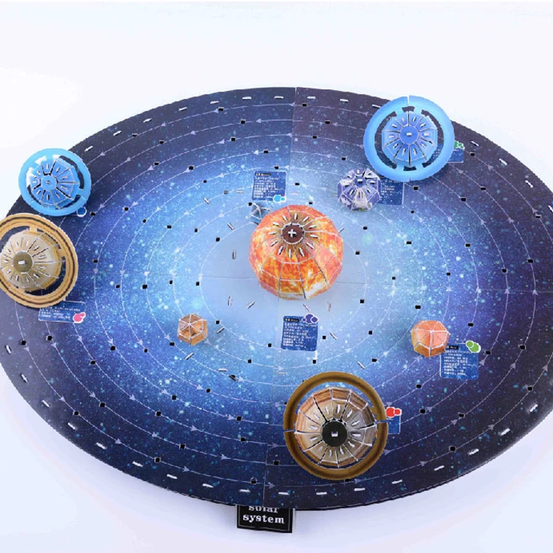 NEW Children Solar System Model Gift Learning Planet Assembly Educational Toy YG 