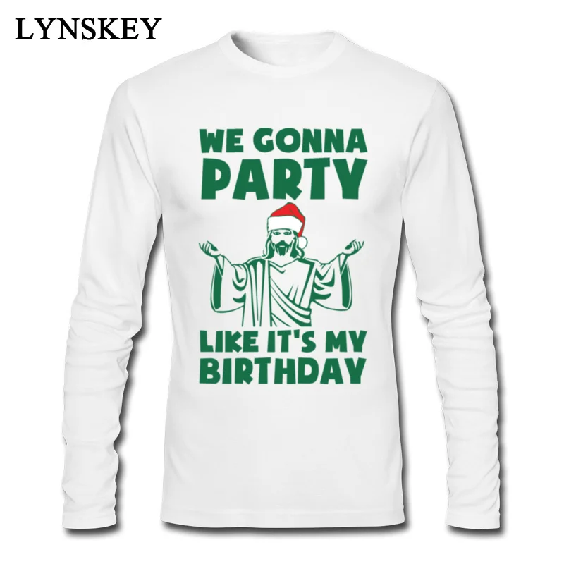 Party Like It s A Christmas Birthday_white