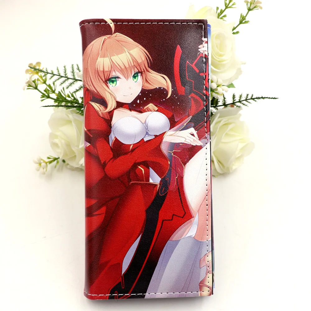 Женский Длинный кошелек с рисунком аниме Fate Zero/Fate Stay Night Saber | Багаж и сумки