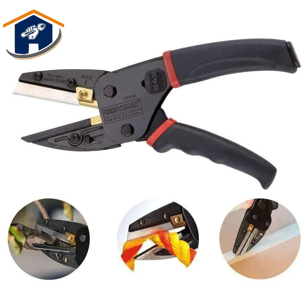 

HS Tools 3 In 1 Multifunction Pipe Wire Cutter SK5 Blade Rope Cable Cutting Tool Garden Pruner Scissors Pruning Shears