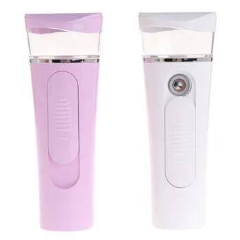 

ZLROWR Mini USB Power Bank Portable Mist Sprayer Facial Steamer Ultrasonic Handheld New