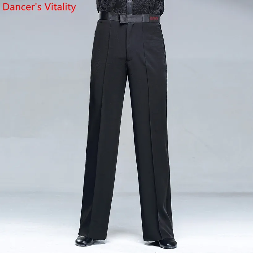 Латинские танцевальные брюки свободные прямые карманные брюки для занятий танцами квадратное современное бальное Танго танцевальные костюмы