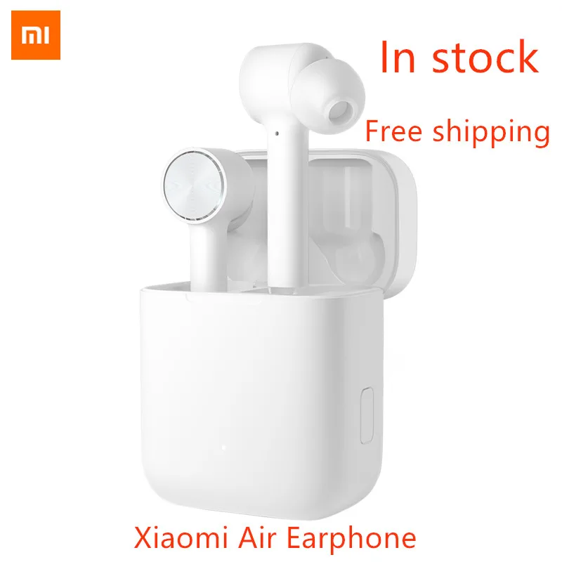 Bluetooth наушники Xiaomi Air TWS беспроводная гарнитура с микрофоном шумоподавление звук