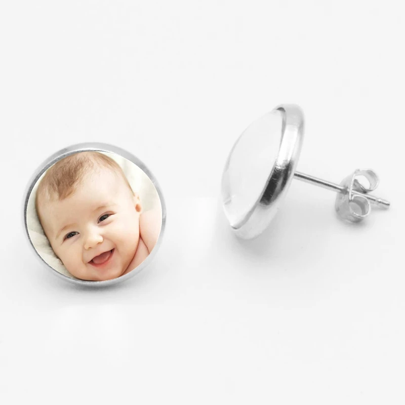 Год мышка заказной ребенок родители мама младенец дедушка фото кисточка брелок логотип пользовательские ювелирные изделия подарок