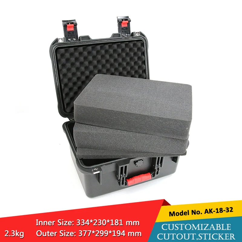 IP67 Plastic Waterproof Tool Box Transparent Hard Equipment Storage Case  (6)