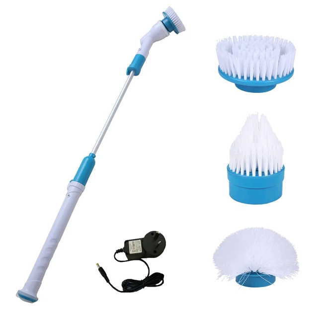 multifunction tub and tile scrubber cordless power spin scrubber