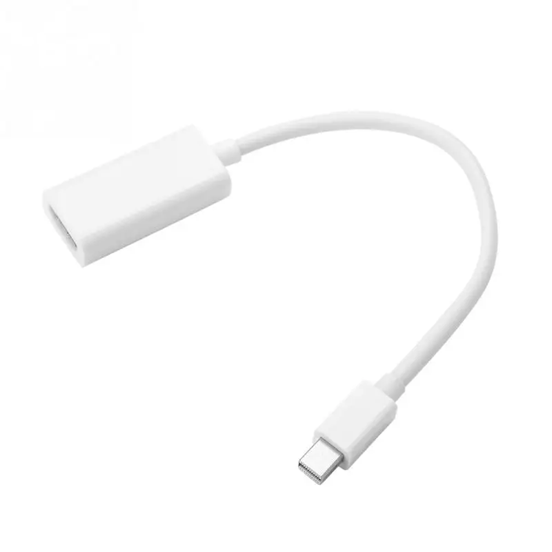 

1.6M Mini DP To HDMI Cable Thunderbolt Display Port Adapter Converter For MacBook Pro Air TV Projector