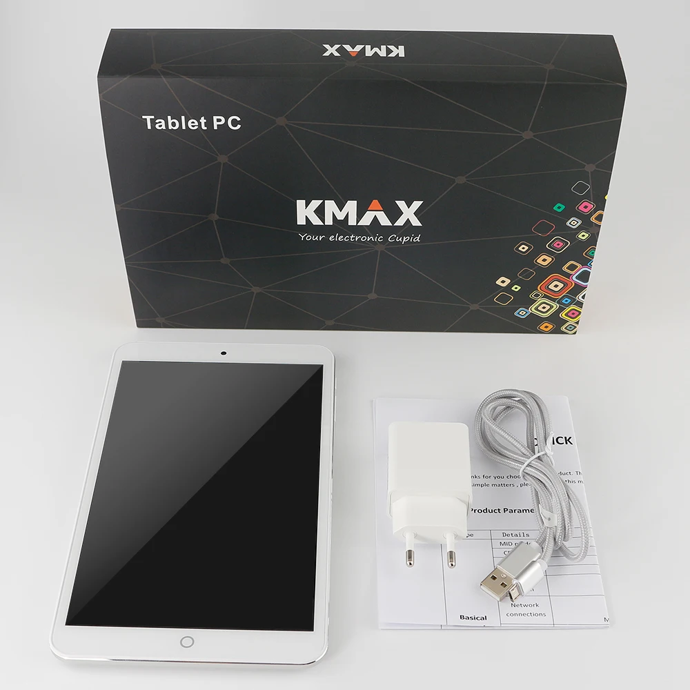 KMAX 8 дюймов Android планшетный ПК Intel CPU WIFI четырехъядерный HDMI USB HD IPS 32 Гб TF карта