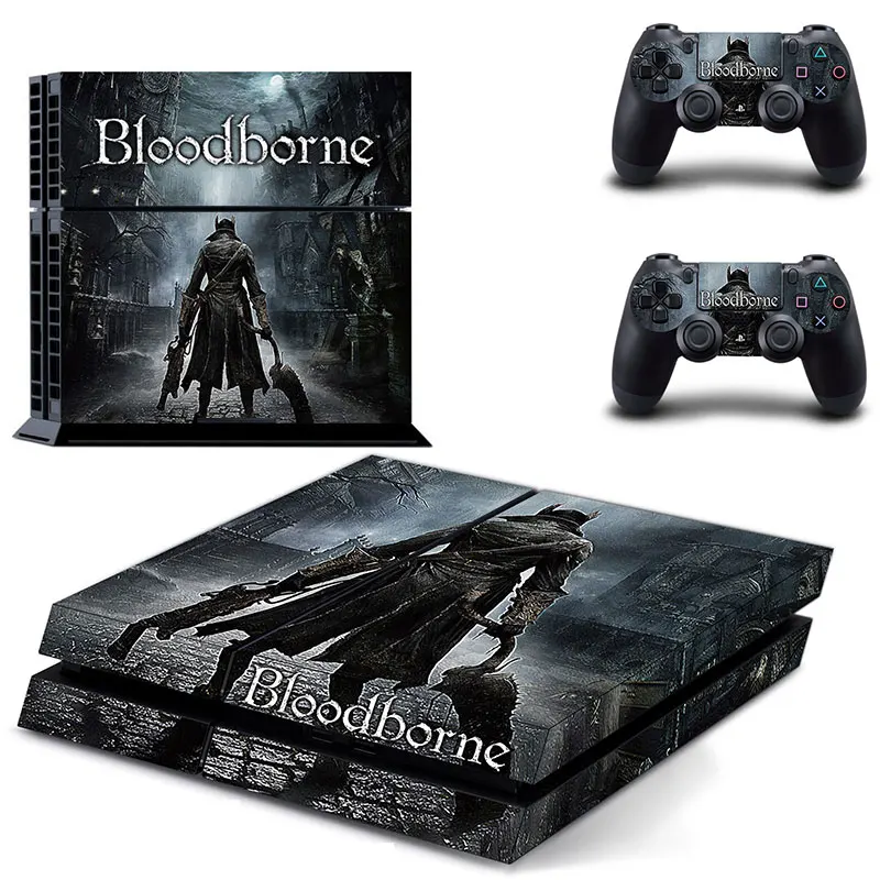 Игра кровавый PS4 кожи Стикеры наклейка для Sony Игровые приставки 4 консоли и 2