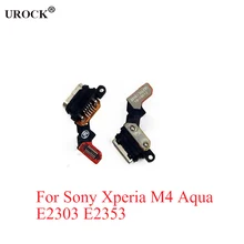 Для sony Xperia M4 Aqua E2303 E2353 Micro USB зарядное устройство док-коннектор, зарядный порт замена гибкого кабеля