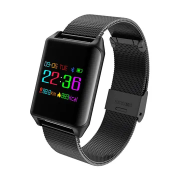 

Color Screen Smart Bracelet Heart Rate Blood Pressure Blood Oxygen Sleep Detection Exercise Step Information Push Smartwatch