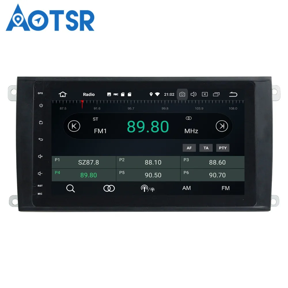 

Aotsr Android 8.0 7.1 GPS navigation Car DVD Player For Cayenne 2003-2010 multimedia radio recorder 2 DIN 4GB+32GB 2GB+16GB