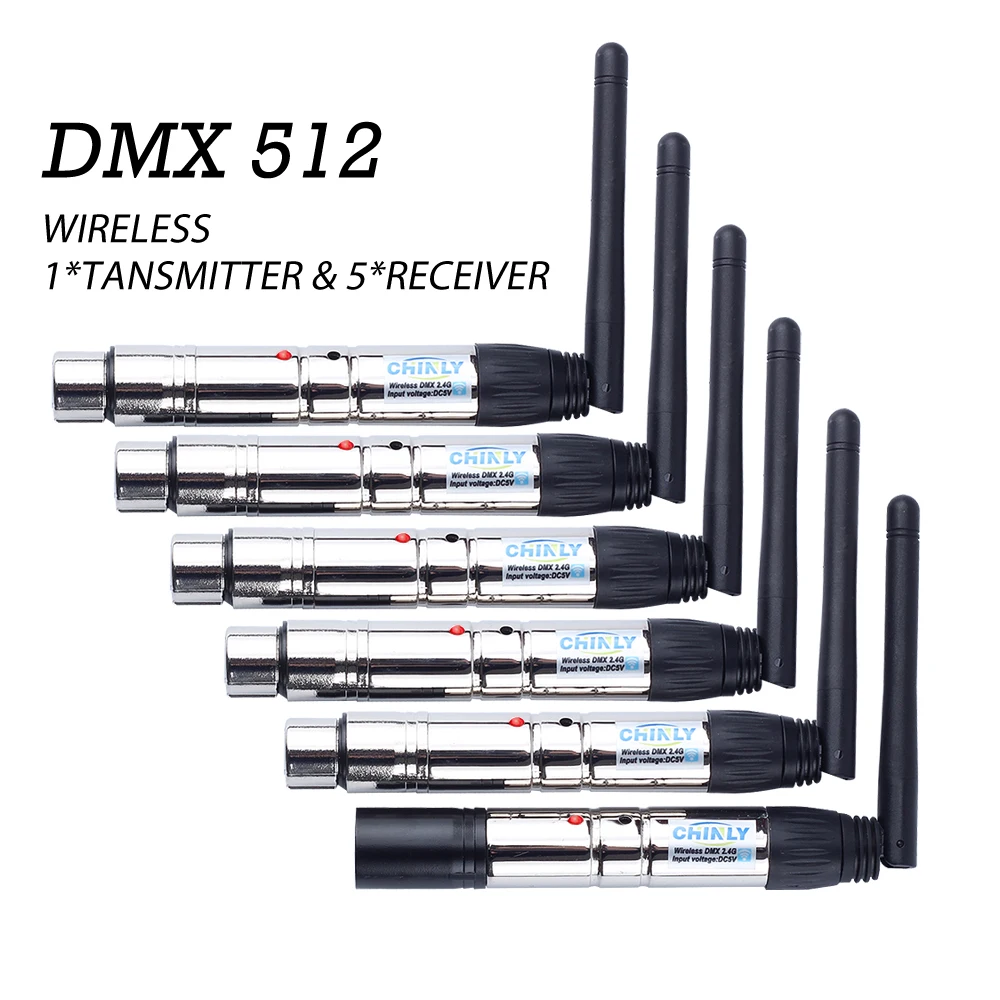 DMX512 Wireless Transmitter Receiver DMX Lights Controller