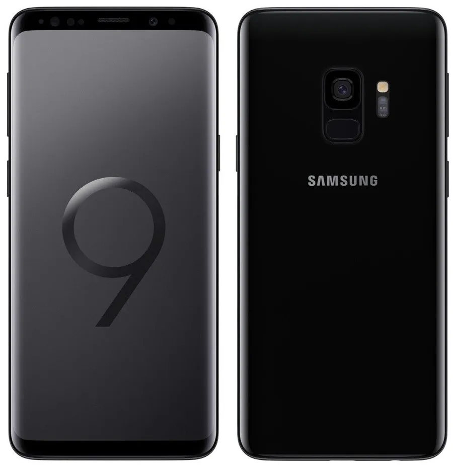 Мобильный телефон samsung Galaxy S9 Duos G9600 с двумя sim-картами, четыре ядра, 5,8 дюймов, 12 Мп, 4 Гб ОЗУ, 64 Гб ПЗУ, Snapdragon 845, NFC, 3000 мА/ч