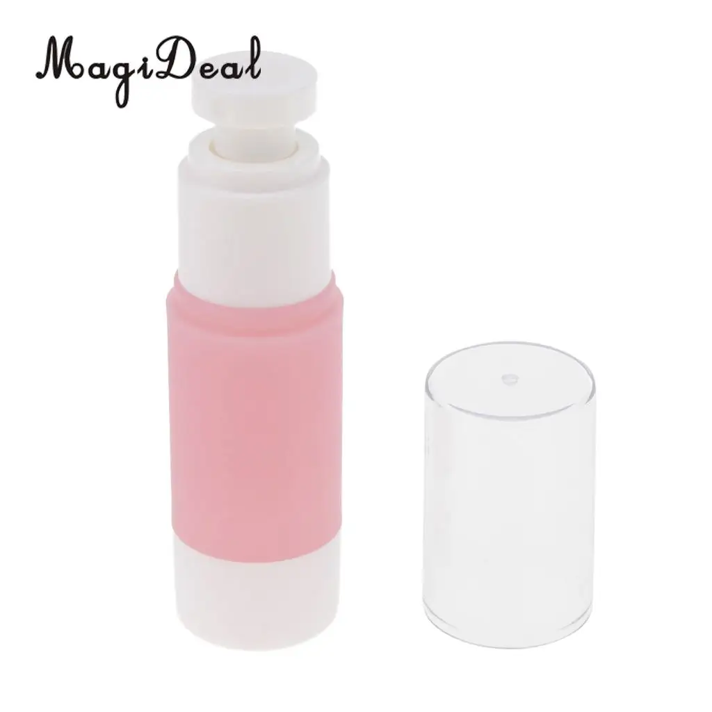 Sterile Airless Bottle Frosted Pink Vacuum Pump Bottle Lotion Sunscreen Serum Container Travel Refillable Bottles 15/30/50/100ML