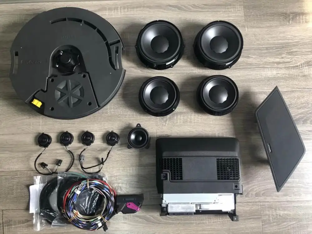 Juego de altavoces con Cable para Vw 2017/18 Tiguan, sistema de sonido