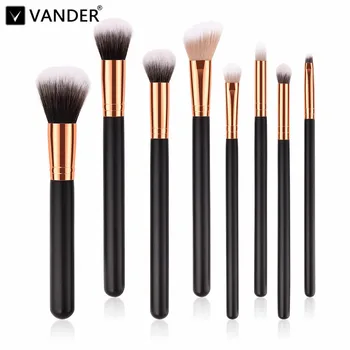 

8pcs/set Professional Makeup Brushes Set Kit Facial Eyebrow Eyeshadow Powder Foundation Brush Cosmetics Make up Blending Tools