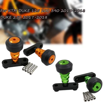 

Motorcycle Falling Protection Frame CNC Sliders Crash Protector For KTM DUKE 125 200 390 2013-2018 DUKE 250 2017-2018
