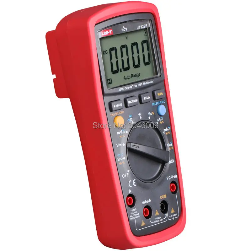 UNI T UT139B True RMS цифровой мультиметр/переменная частота переменного тока VFD